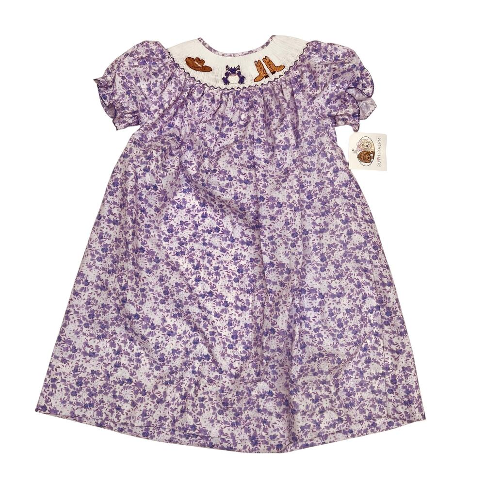 NWT Ruth & Ralph Size 6 Helen Dress in Frogs